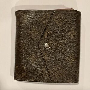 Louis Vuitton Dark Brown Monogram Wallet